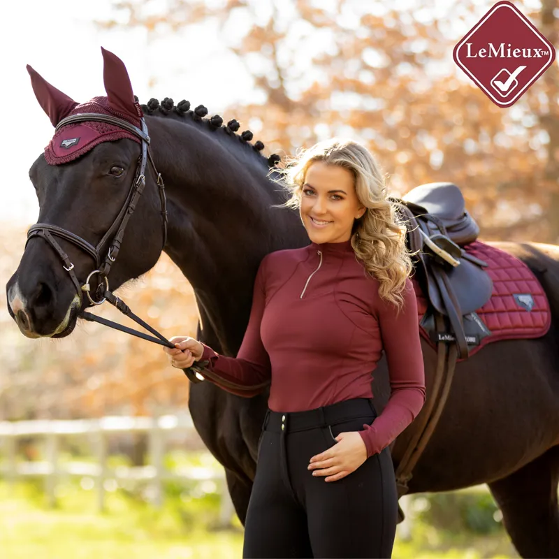 LeMieux Loire Classic Close Contact Square - Rioja-1