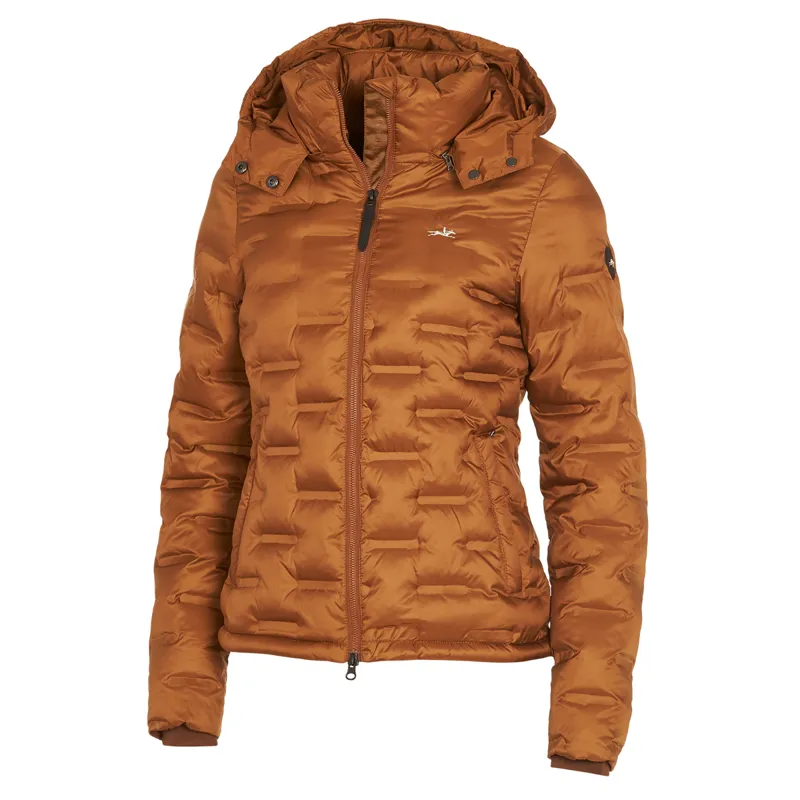 Schockemohle Cecilia Style Quilted Jacket - Cognac