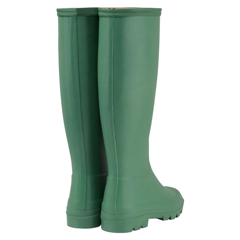 Le Chameau Womens Iris Jersey Lined Wellington Boots - Vert Clair-2
