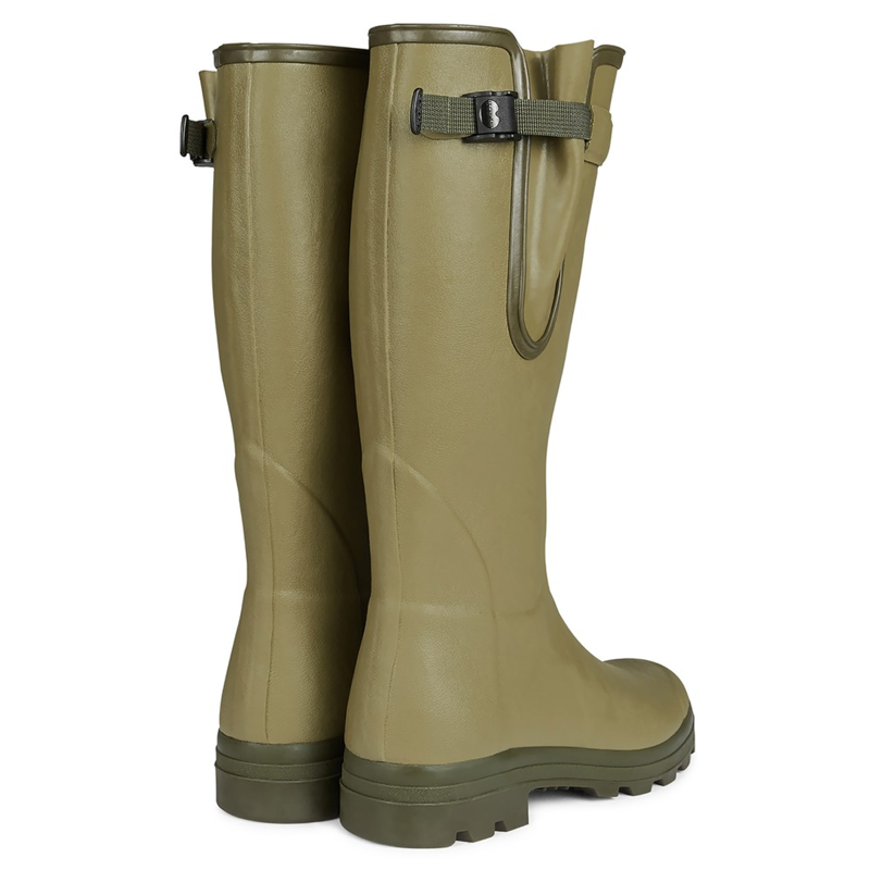 Le Chameau Men's Vierzon Jersey Lined Wellington Boots - Vert Vierzon-2