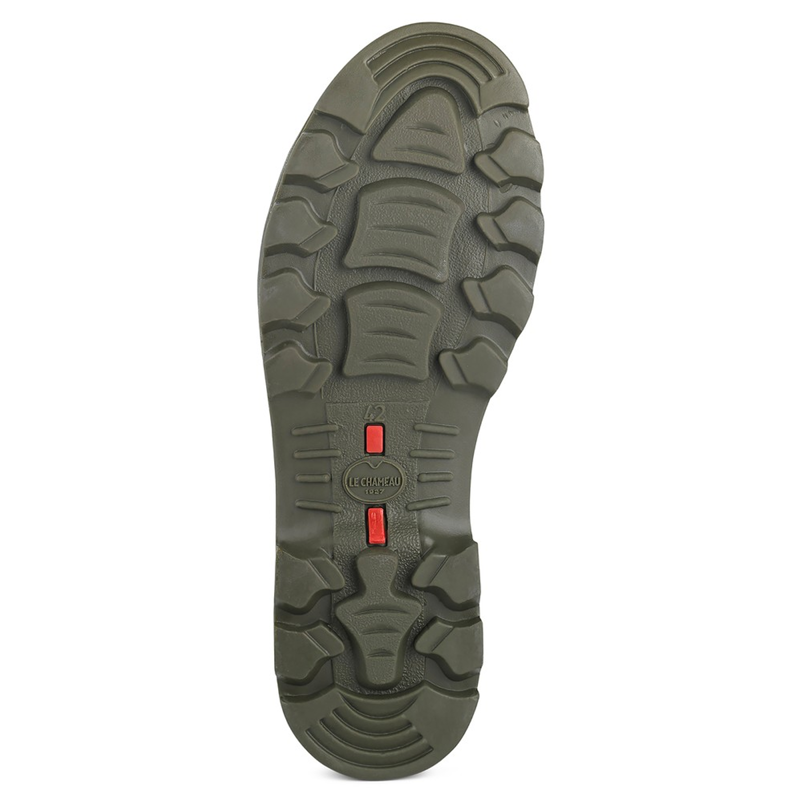 Le Chameau Men's Vierzon Jersey Lined Wellington Boots - Vert Vierzon-3