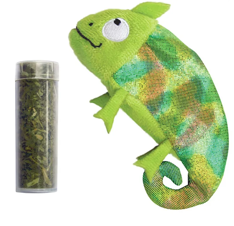 Kong Refillable Catnip Toy - Chameleon