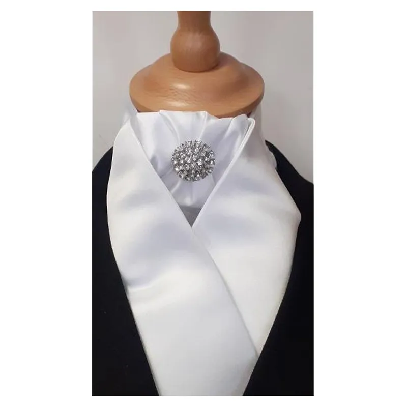 ShowQuest Charisma Tied Stock - White