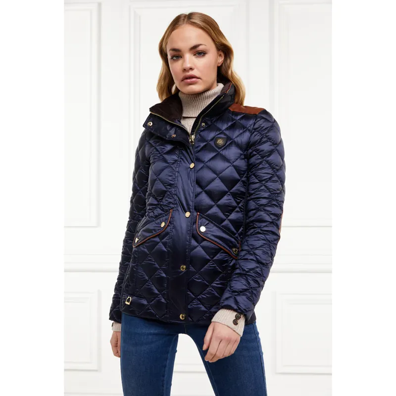 Holland Cooper Charlbury Quilted Jacket - Ink Navy