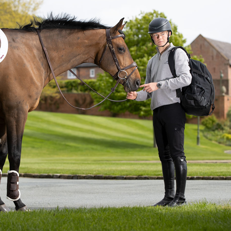 Charles Owen Helmet Backpack - Black-3