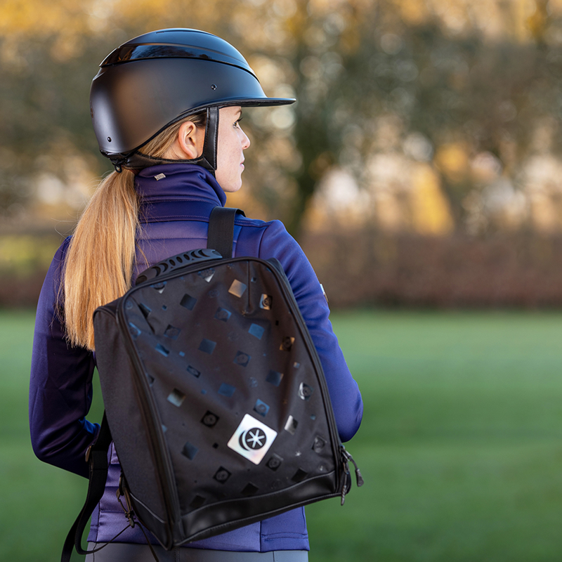 Charles Owen Convertible Hat Bag - Black-4