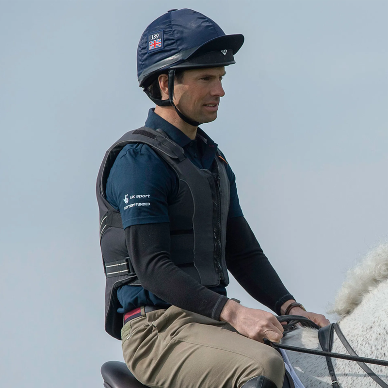 Charles Owen Pro II Plus Jockey Skull - Round Fit - Black-1