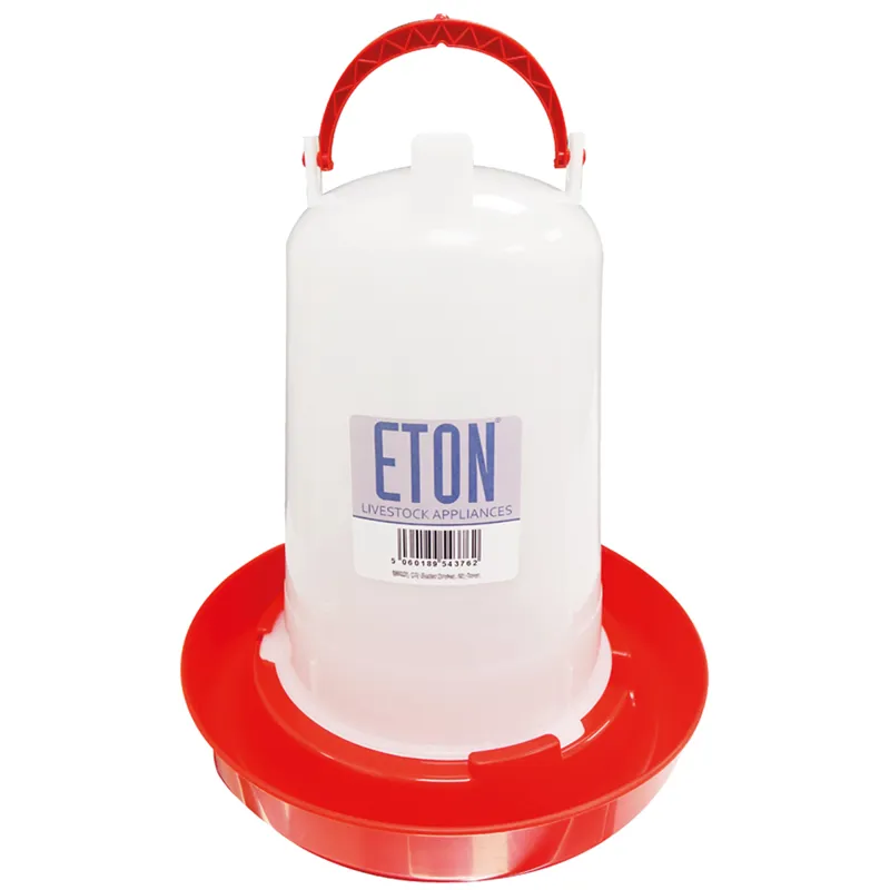 ETON TS Poultry Drinker - Red 1.5 lt