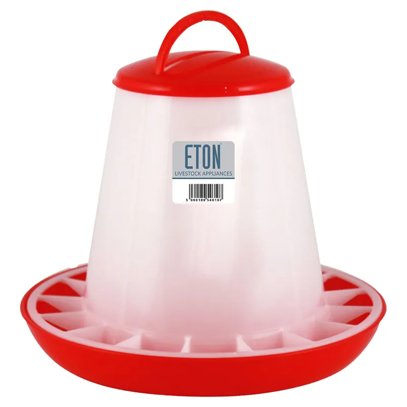 ETON TSF Poultry Feeder - Red 3 kg