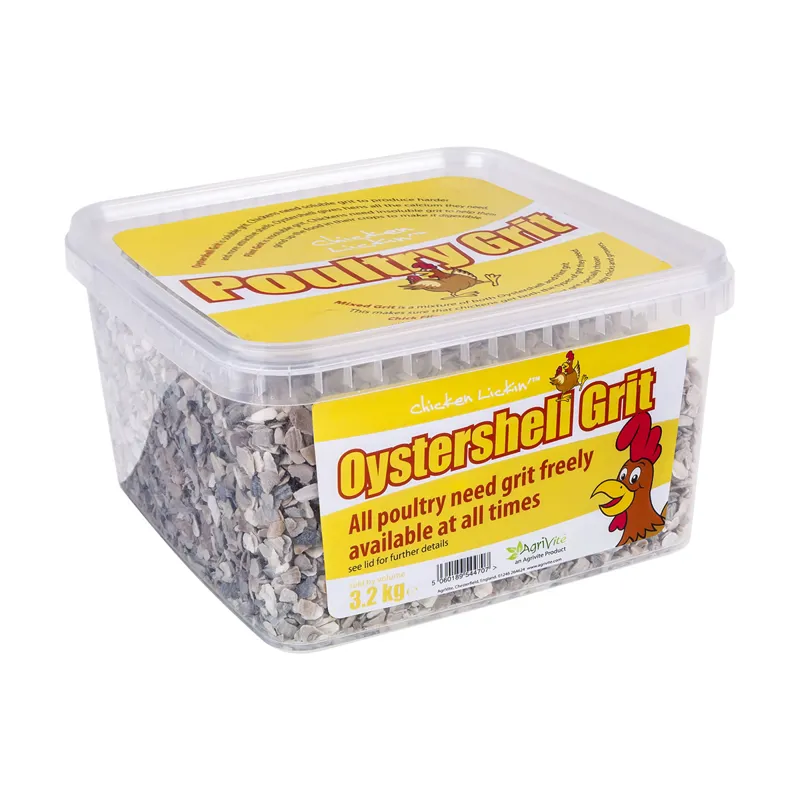 Agrivite Chicken Lickin' Oystershell Grit - 3.2 kg