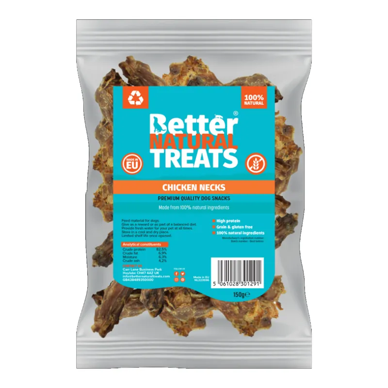 Better Natural Treats Chicken Neck 150g