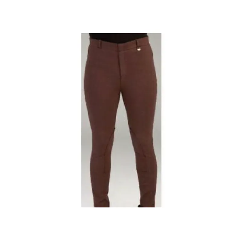 HyPERFORMANCE Milligan Childrens Jodhpurs - Chocolate - 20 inch