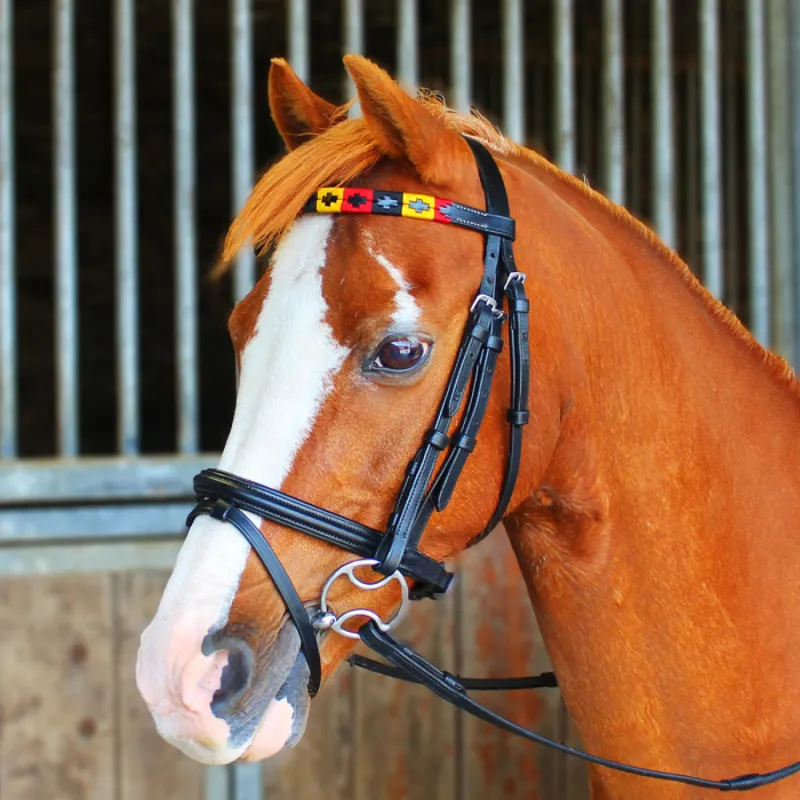 Chukka Browband Black - Red/Black/Yellow