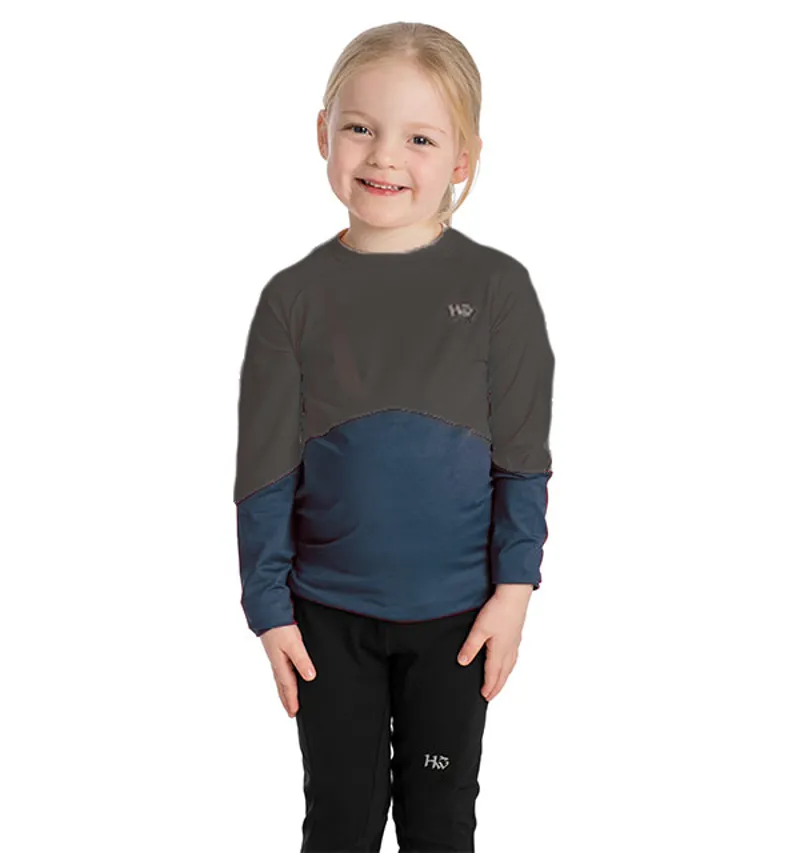 Horseware Kids Technical Base Layer - Navy/Charcoal