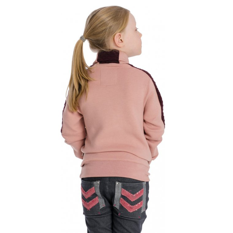 Horseware Kids Tech Luxe Midlayer - Misty Rose-1