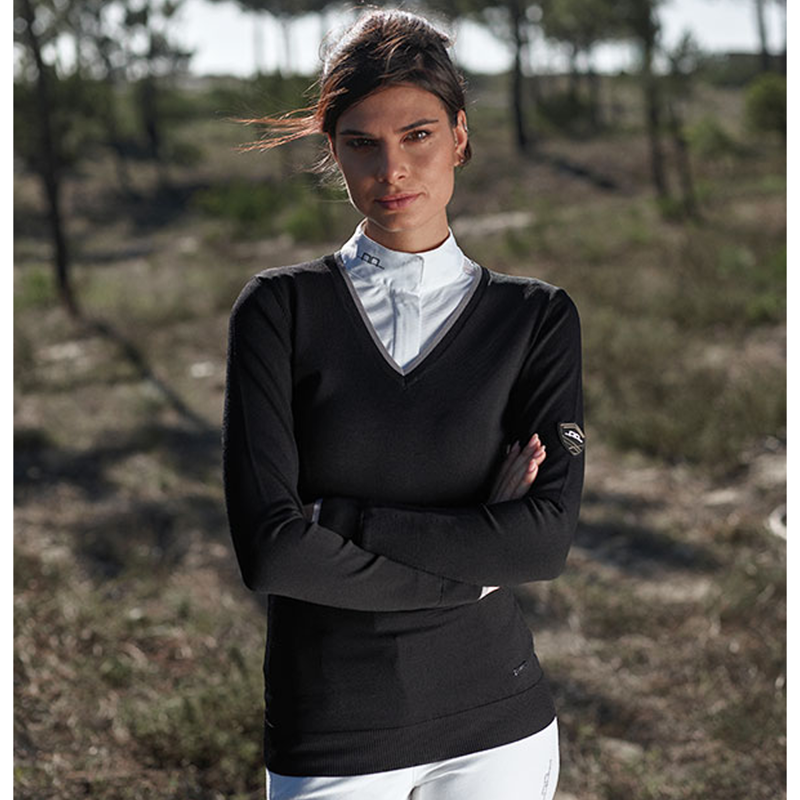 Horseware AA Classic Ladies Sweater - Black-2