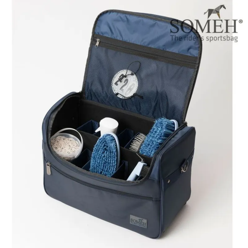 Someh Classic Grooming Bag - Brown-1