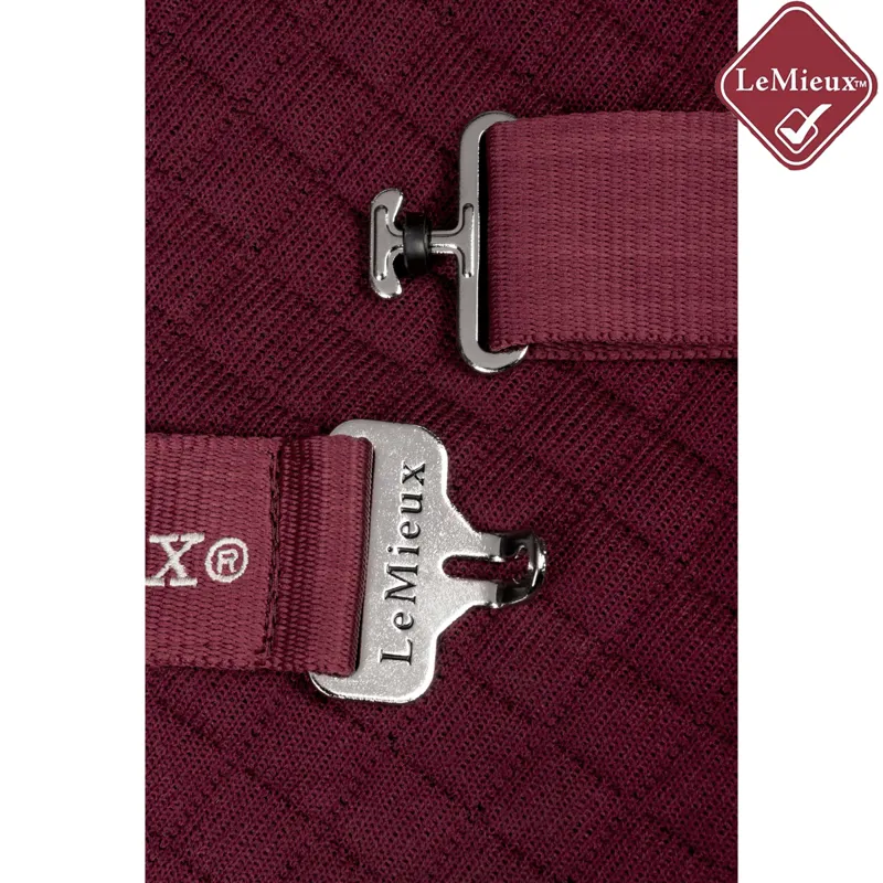 LeMieux Arika Clima-Tek Rug - Burgundy -3