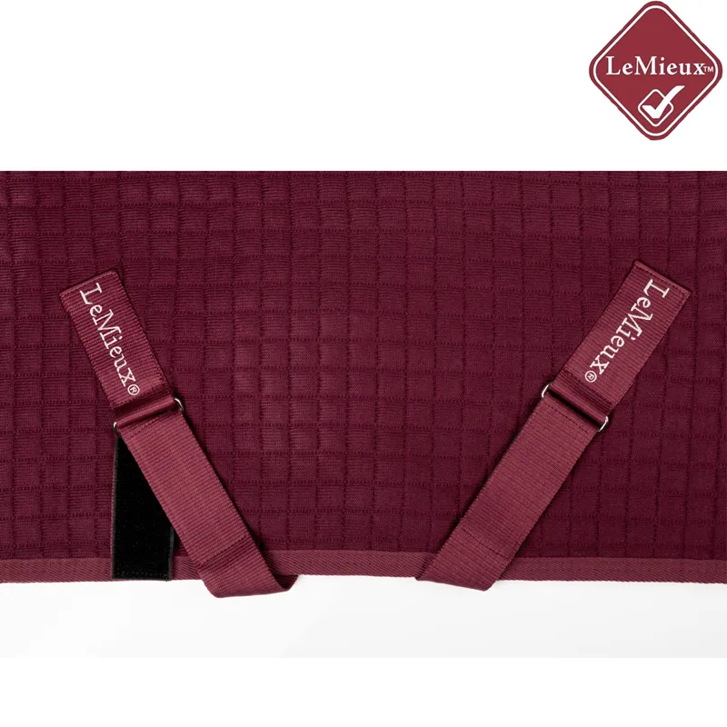 LeMieux Arika Clima-Tek Rug - Burgundy -5