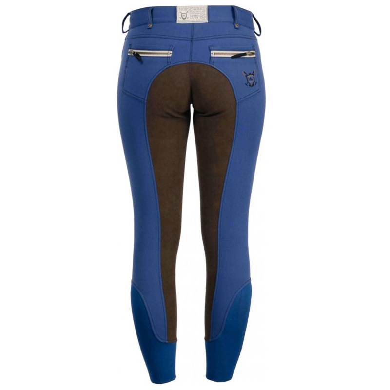 Horseware Winter Full Seat Breeches - Imperial Blue-1