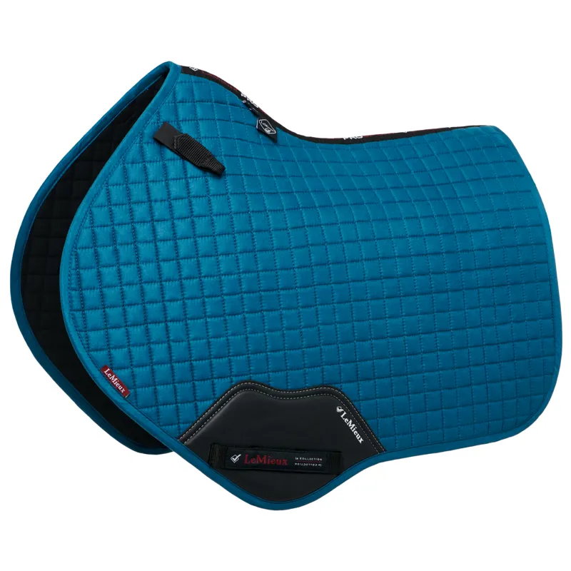 LeMieux Suede Close Contact Square - Marine