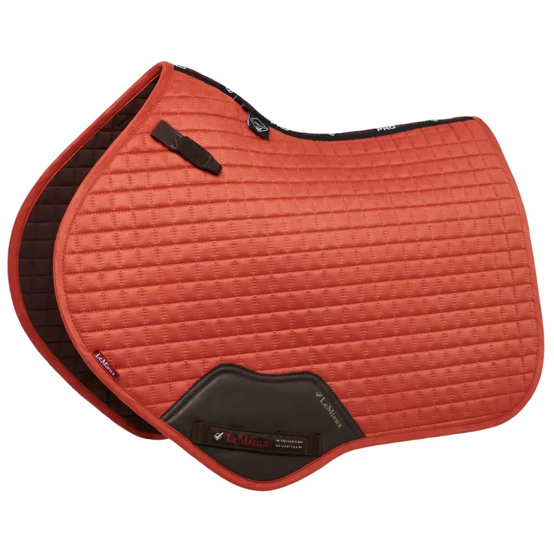 LeMieux Suede Close Contact Square - Sienna