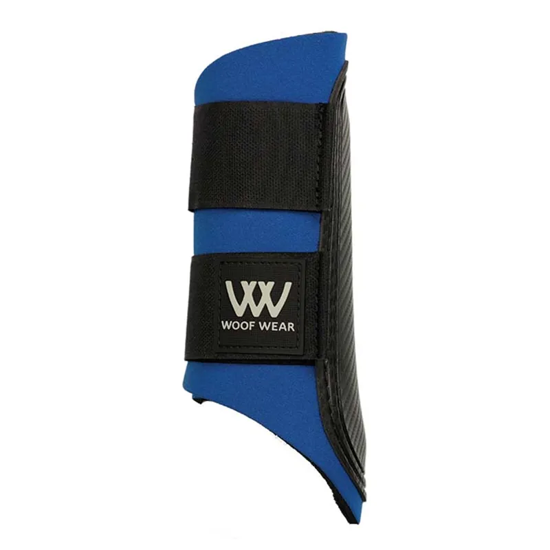 Woof Wear Club Brushing Boots - Blue/Black