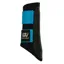 Woof Wear Club Brushing Boots - Black/Turquoise