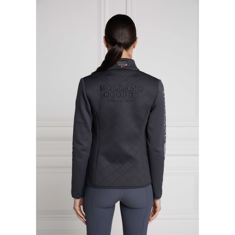 Holland Cooper Coach Jacket - Slate Grey-1