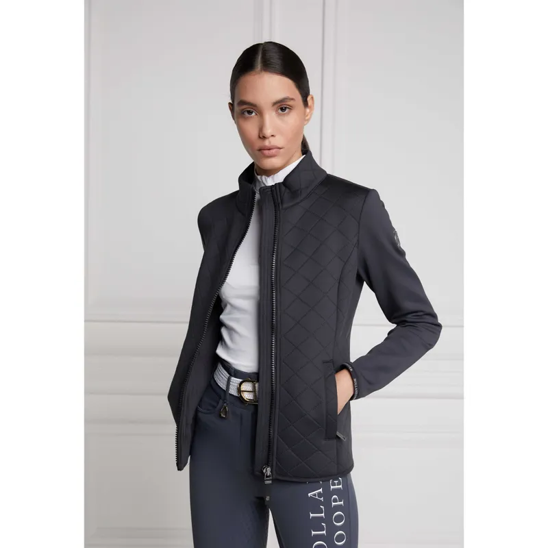 Holland Cooper Coach Jacket - Slate Grey-3