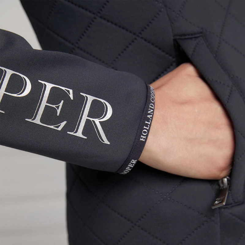 Holland Cooper Coach Jacket - Slate Grey-4