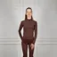 Coldstream NG Jedburgh Long Sleeve Base Layer - Chocolate
