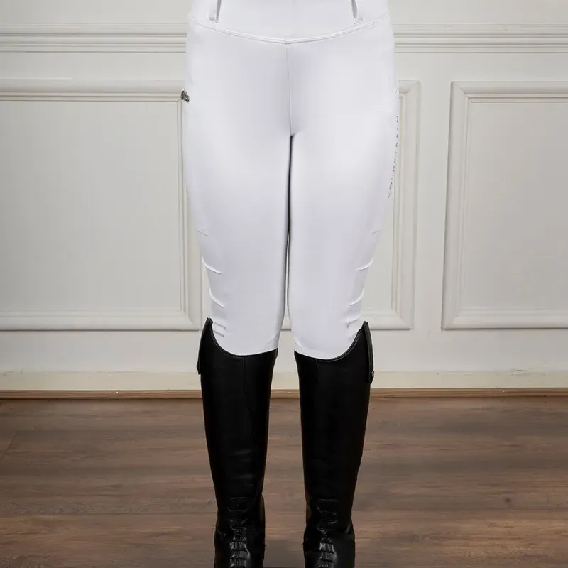 Coldstream Mordington Sparkle Riding Tights - White