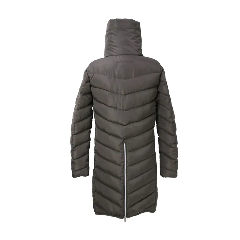Coldstream Kimmerston Long Quilted Coat - Taupe-1