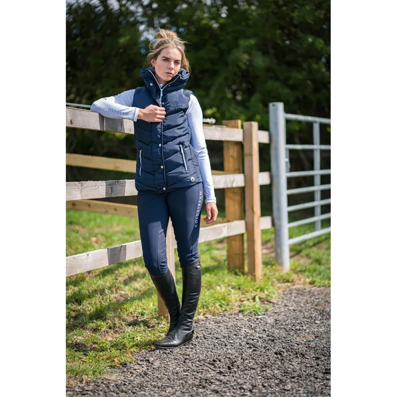 Coldstream Kimmerston Quilted Gilet - Navy-3