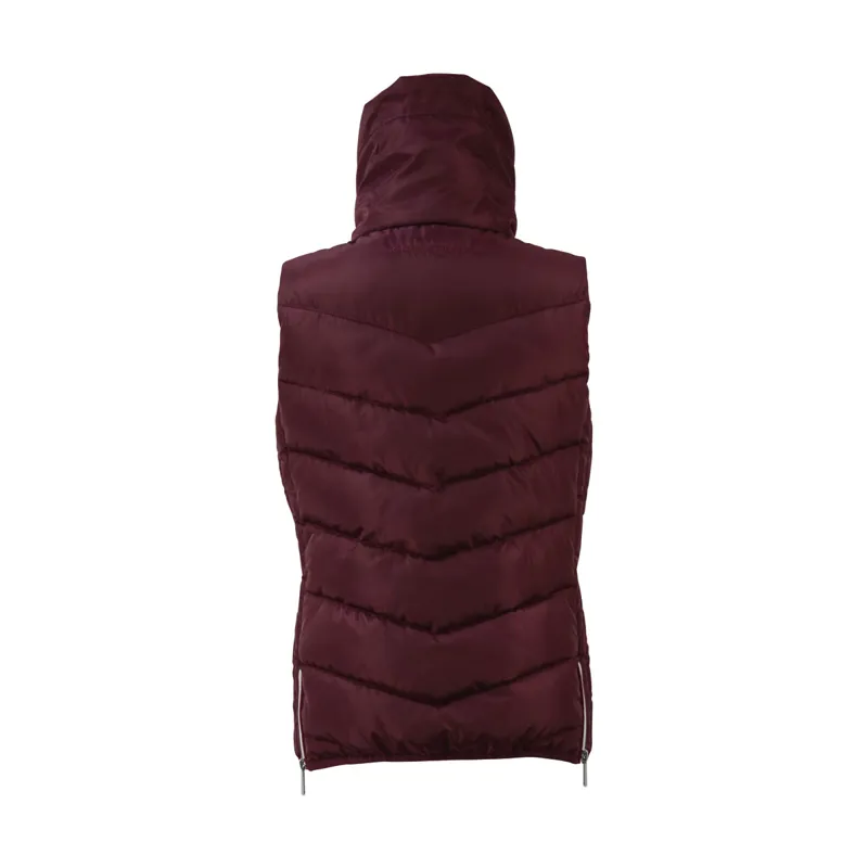 Coldstream Kimmerston Quilted Gilet - Windsor Wine-1