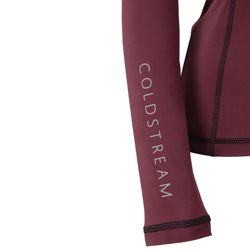 Coldstream Lennel Base Layer - Black/Windsor Wine-1