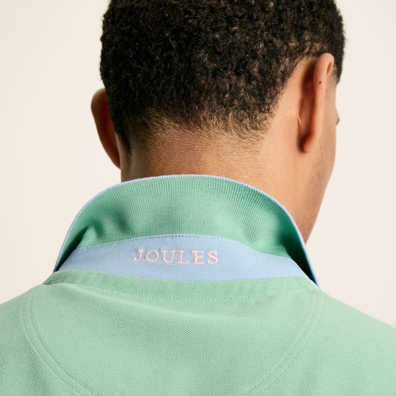 Joules Men's Colour Block Woody Polo - Pastel Multi-5