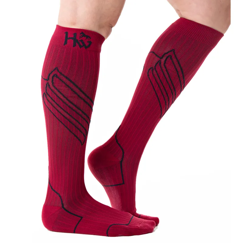 Horseware Sports Compression Socks - Beetroot Purple 
