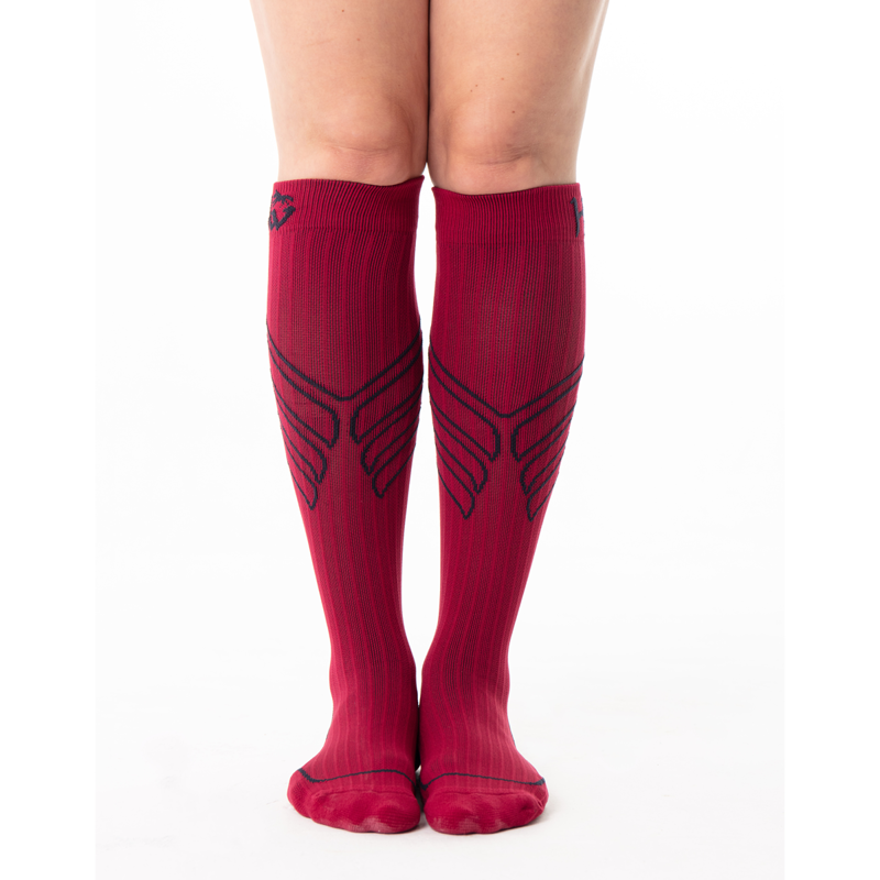 Horseware Sports Compression Socks - Beetroot Purple -1
