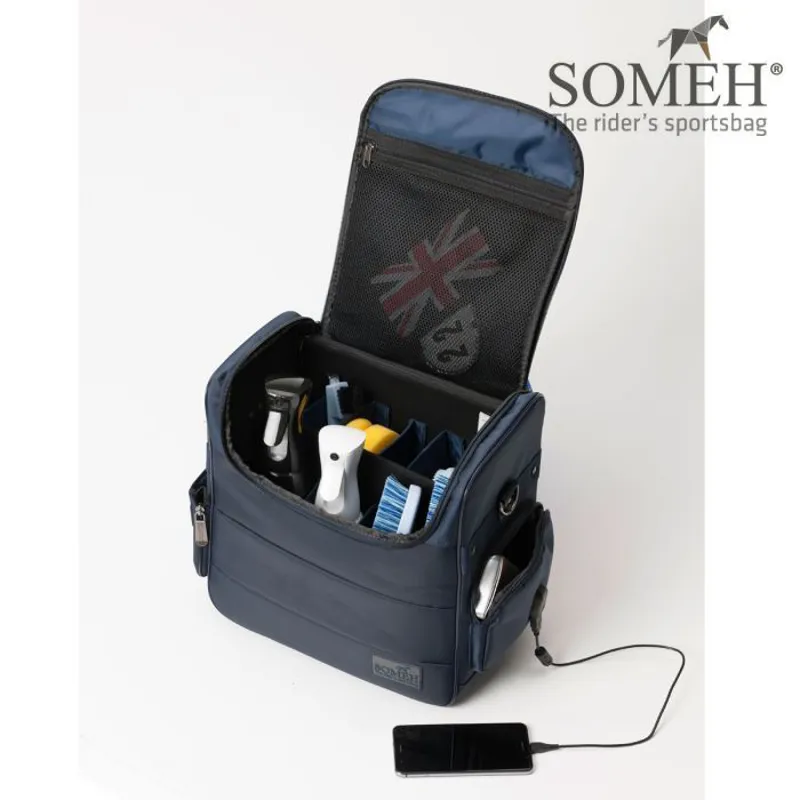 Someh Connect Grooming Bag - Blue-3