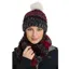 Horseware Knitted Hat and Snood - Navy Stripe
