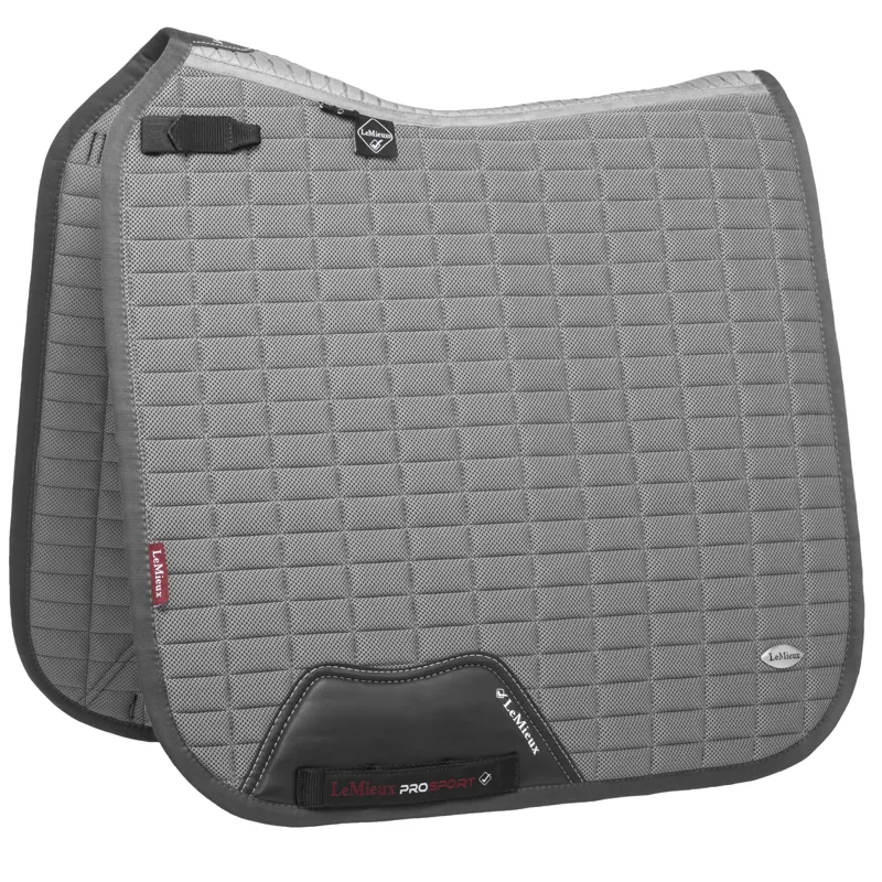 LeMieux Self-Cool Dressage Square - Grey