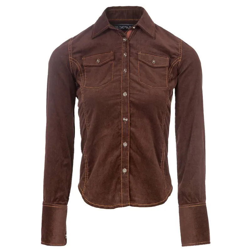 Horseware Corduroy Shirt - Coffee Bean