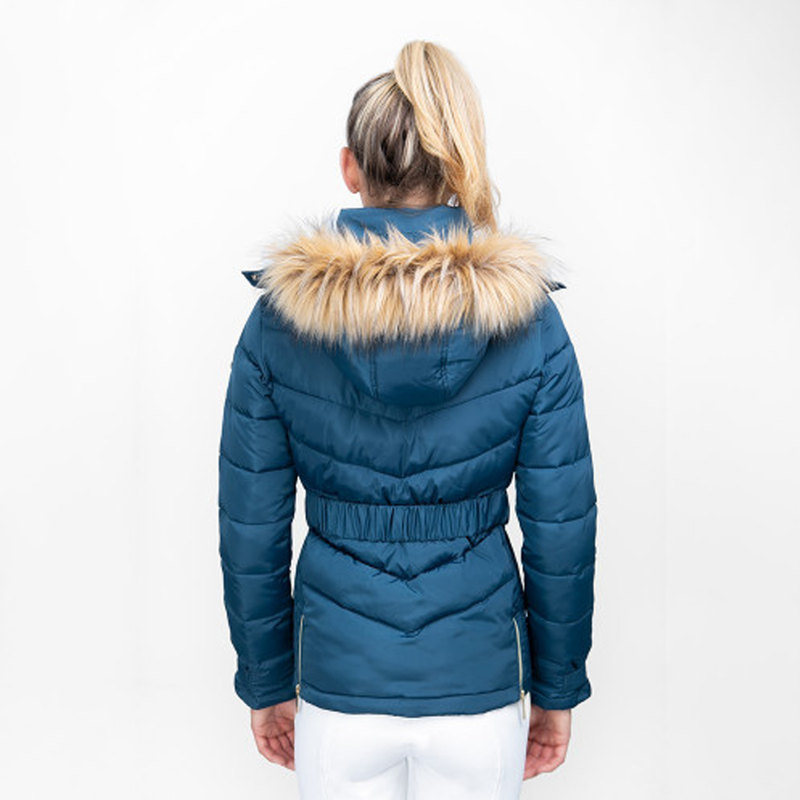 Coldstream Cornhill Quilted Coat - Cool Slate Blue-1