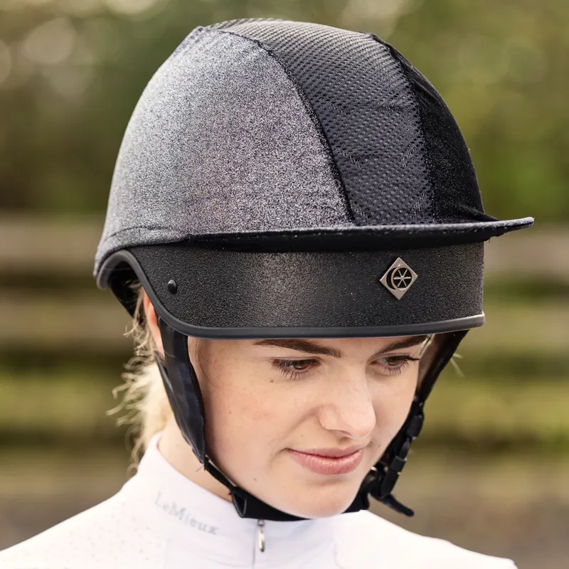 Charles Owen This Esme Cosmic JS1 Pro Riding Skull Hat - Black-4