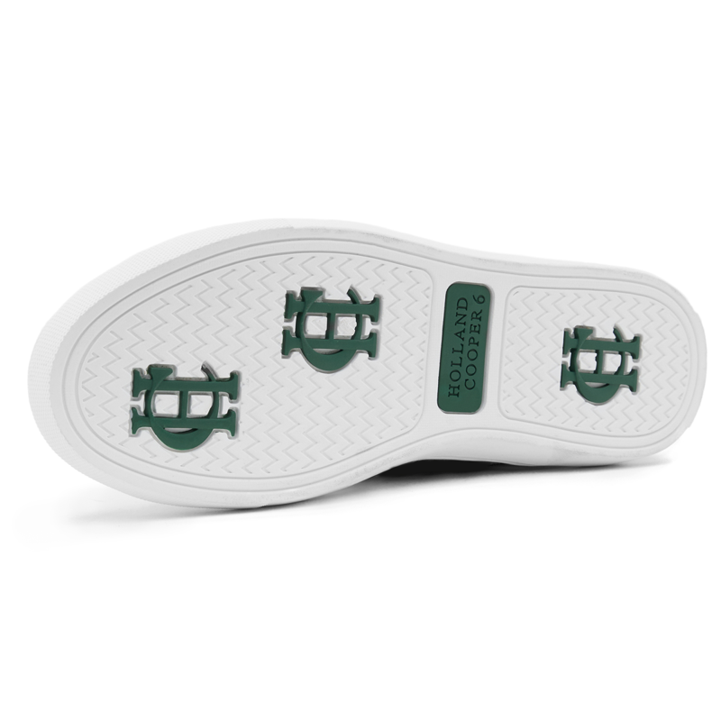 Holland Cooper Knightsbridge Court Trainer - Black Croc-7