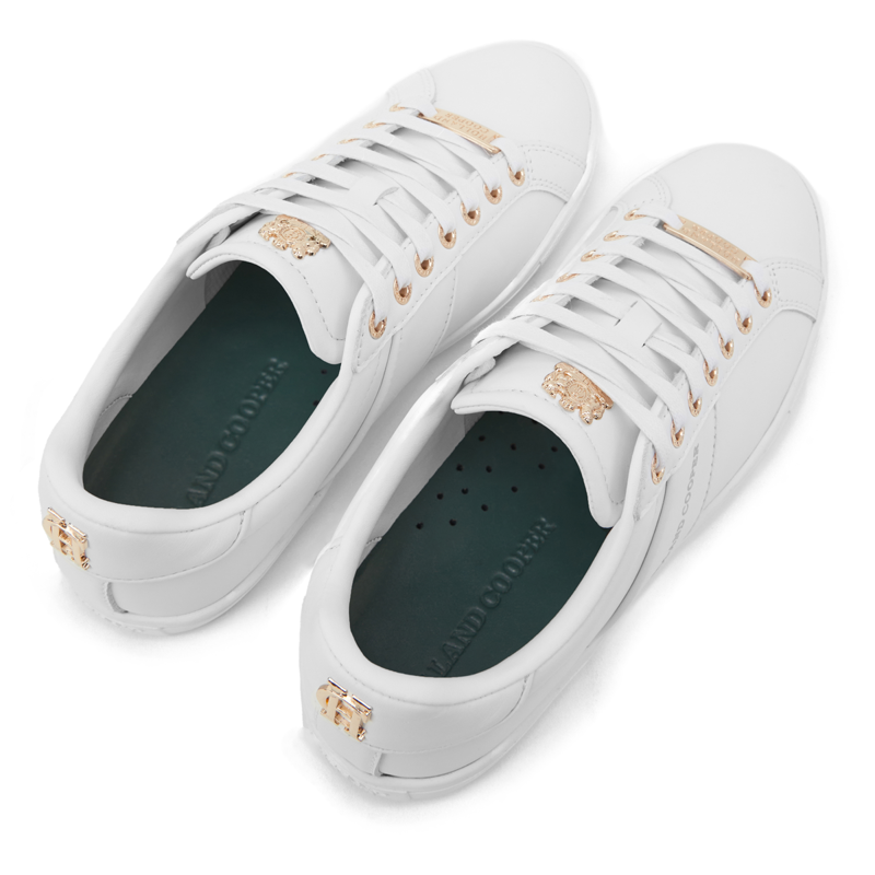 Holland Cooper Knightsbridge Court Trainer - White-2