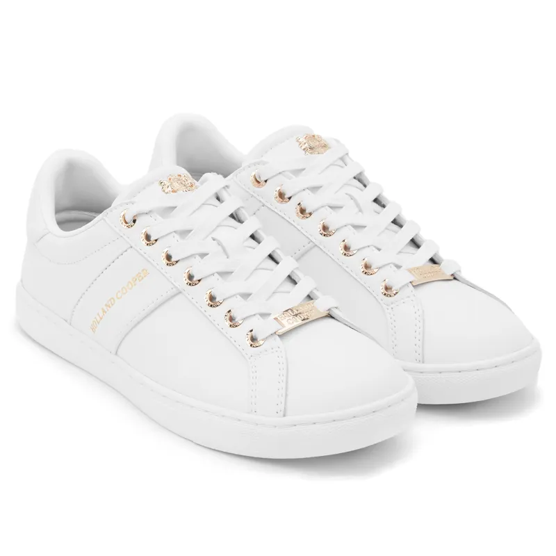 Holland Cooper Knightsbridge Court Trainer - White