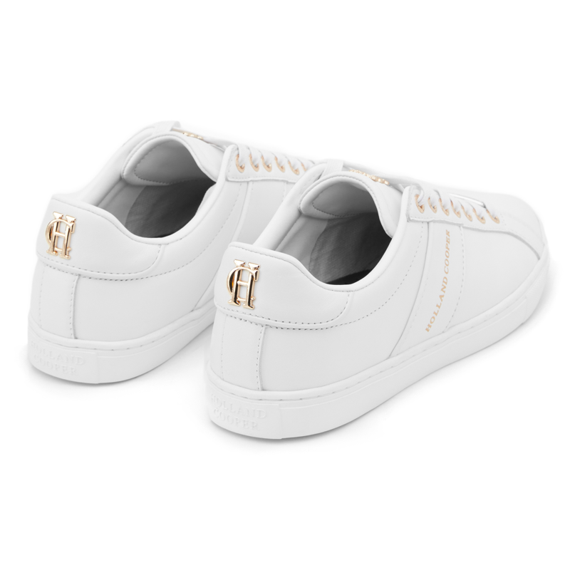 Holland Cooper Knightsbridge Court Trainer - White-1